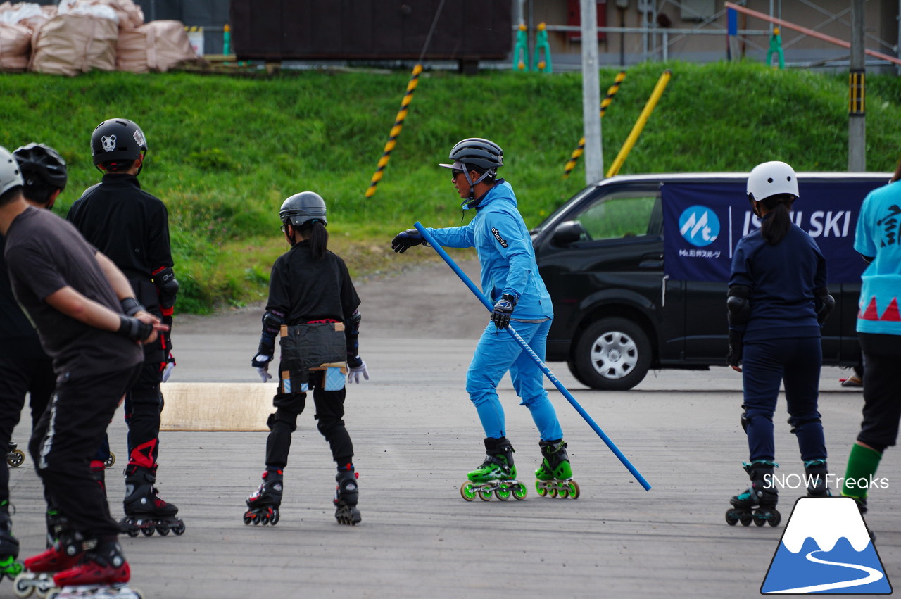 ISHII SKI ACADEMY and KAMUI SKI LINKS コラボ企画 ☆『THE オフトレ』インラインスケートトレーニング in カムイスキーリンクス